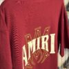 AMIRI Dropshoulder Tshirt-Maroon