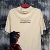 GHOST SAS Printed (Front) Dropshoulder Tshirt-Beige