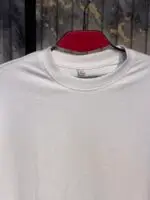 MONEY CRIMINAL Printed (Back) Dropshoulder Tshirt-White - Image 2