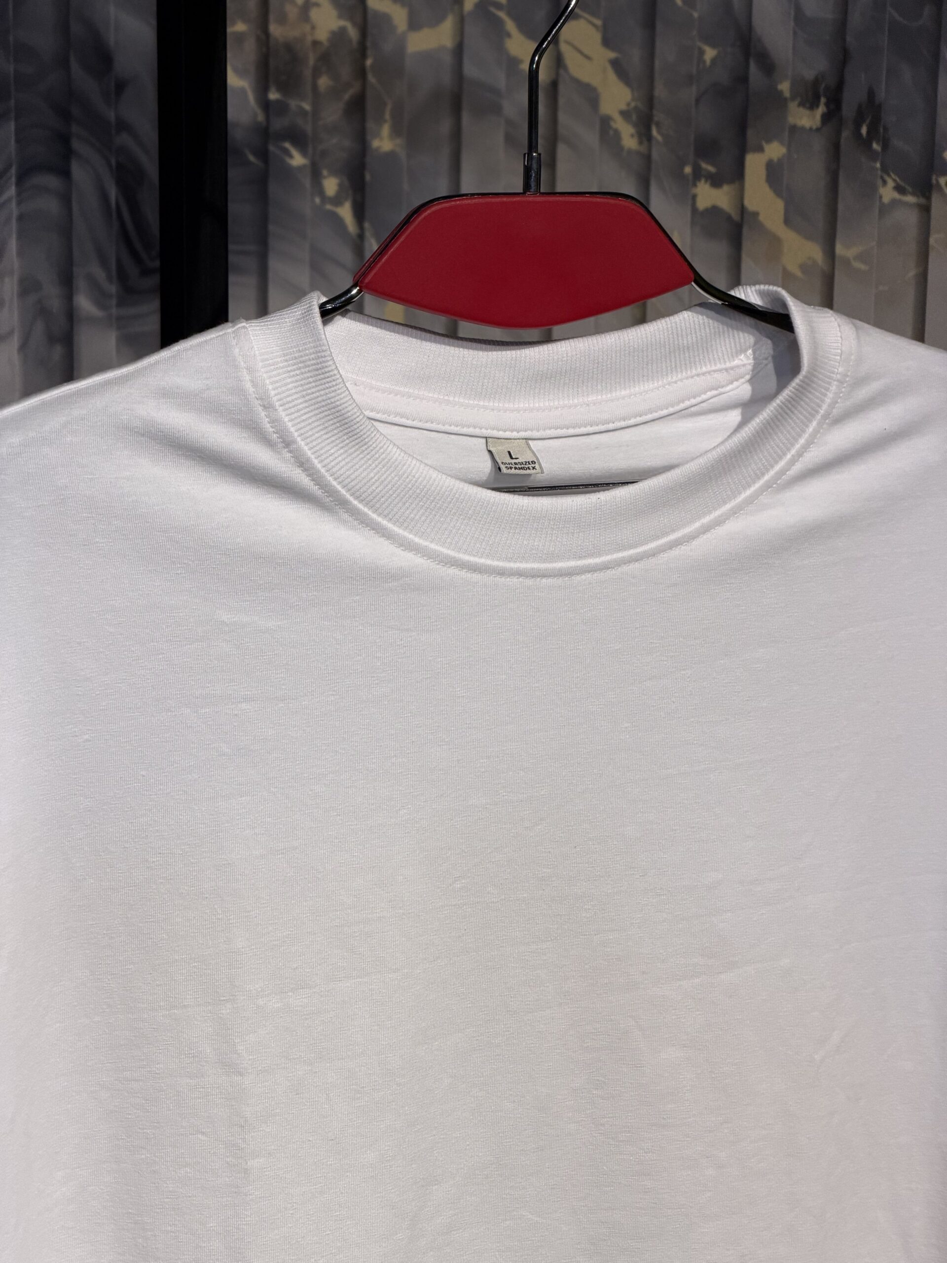 MONEY CRIMINAL Printed (Back) Dropshoulder Tshirt-White
