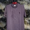 POLO Embroidered (Front) Regular Tshirt-Purple
